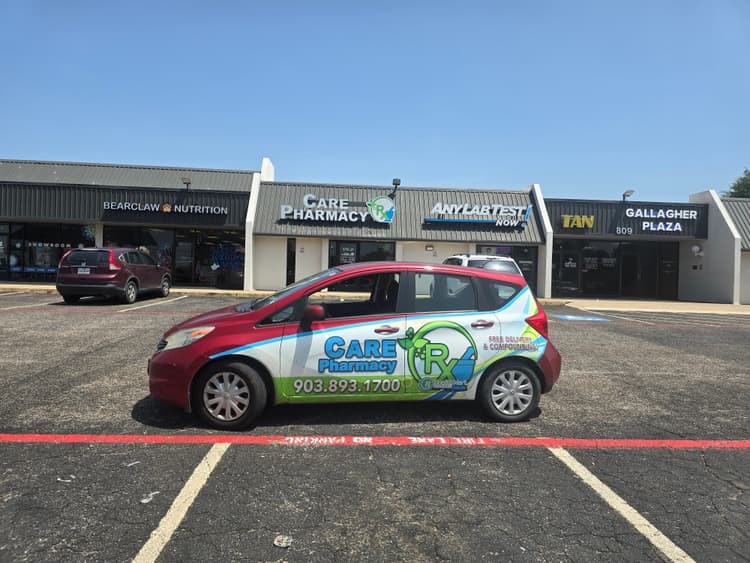 Inside of Care Rx Pharmacy.